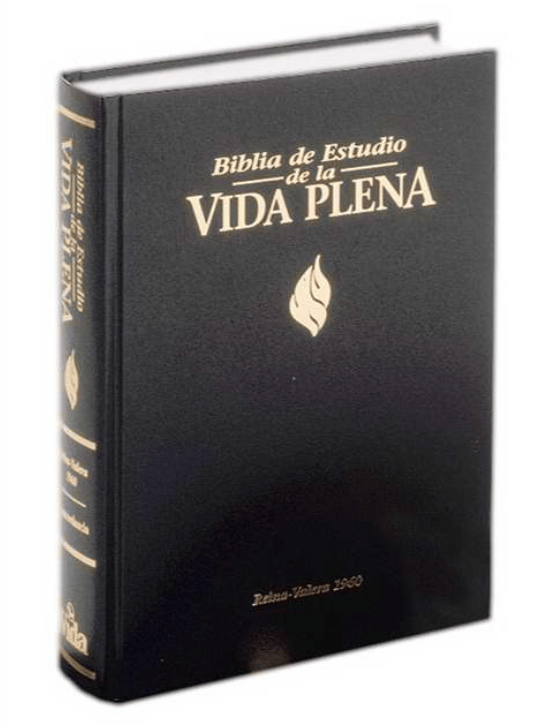 Screenshot 2025-02-08 185622 Biblia De Estudio/RVR/Vida Plena/Tapa Dura/Negro