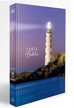 Biblia RV60/Nombres De Dios/Letra Grande/Tamaño Manual/Tapa Dura/El Faro