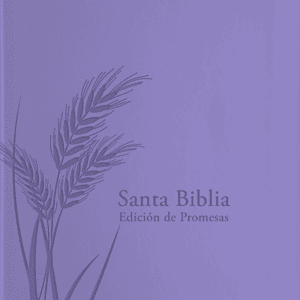 Biblia RVR60/De Promesas/Tamaño Manual/Lavanda/Imitacion Piel