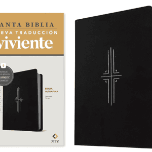 Biblia Filament Ultrafina NTV / Negro Imitacion Piel