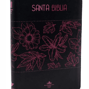 Biblia/RVR065CZLG/PJR/Negro Canto Fucsia