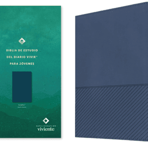 Biblia Diario Vivir Filament NTV Para Jovenes/ Azul Imitacion Piel