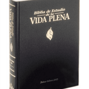 Biblia De Estudio/RVR/Vida Plena/Tapa Dura/Negro