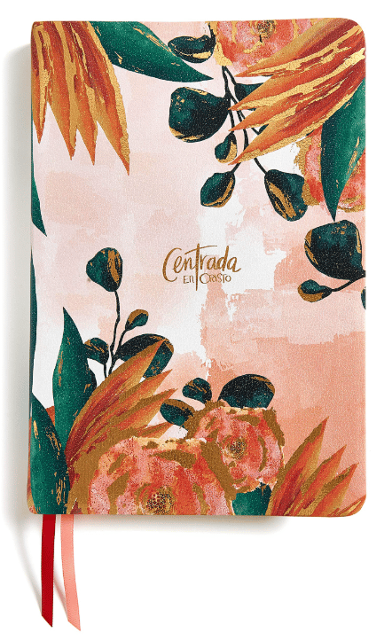 Biblia RVR60/Centrada En Cristo/Floral/Simil Piel