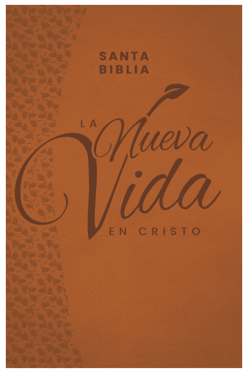 Biblia NVI La Nueva Vida En Cristo/ Rustica